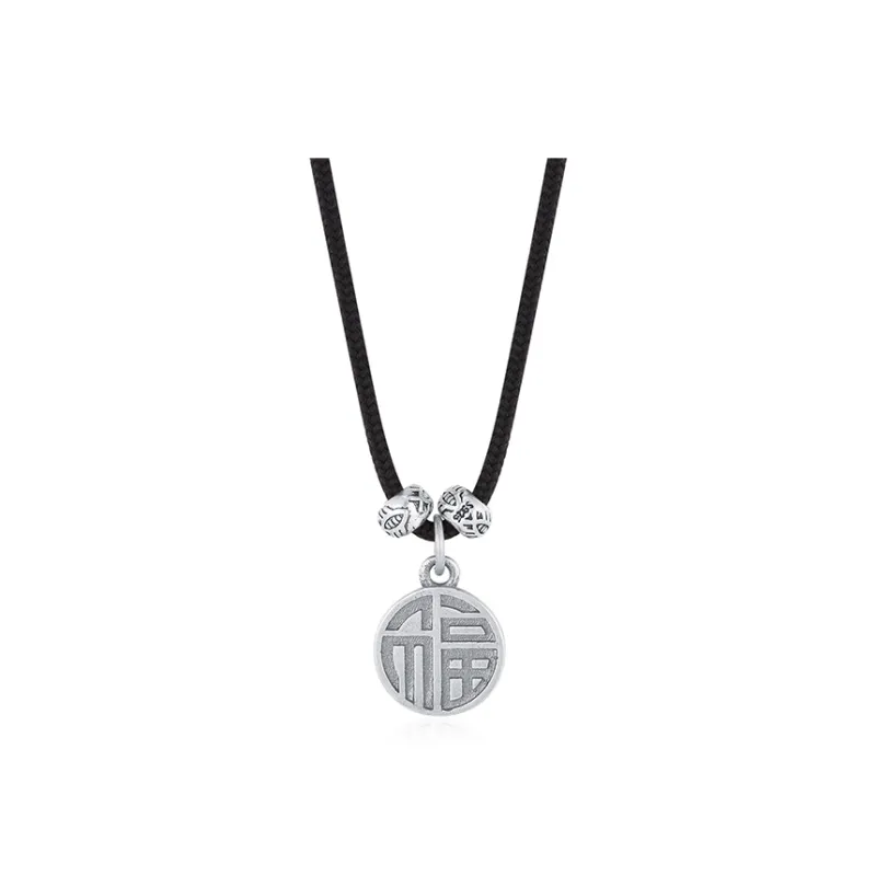 CHINA GOLD S925 Silver Necklaces Unisex-0
