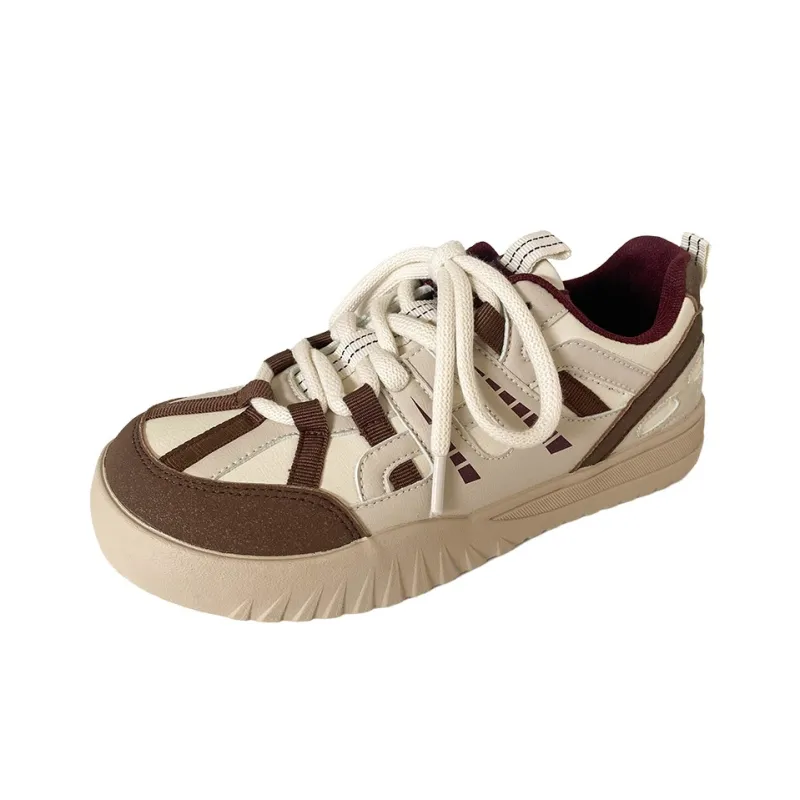 KATHRYN WILSON Coverage Anti-Slip And Wear-Resistant Lightweight Low-Top Skateboard Shoes Women's-10