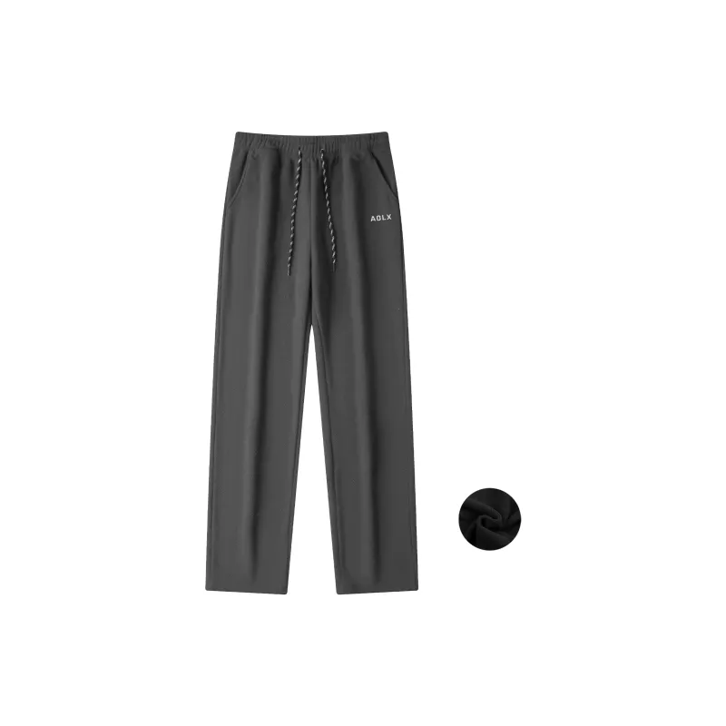 Aol Knitted Sports Pants Unisex-8