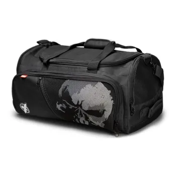 HAYABUSA Marvel Collaboration Handbag Hero Collection Breathable Mesh Fabric Crossbody Bag Men's Punisher Black