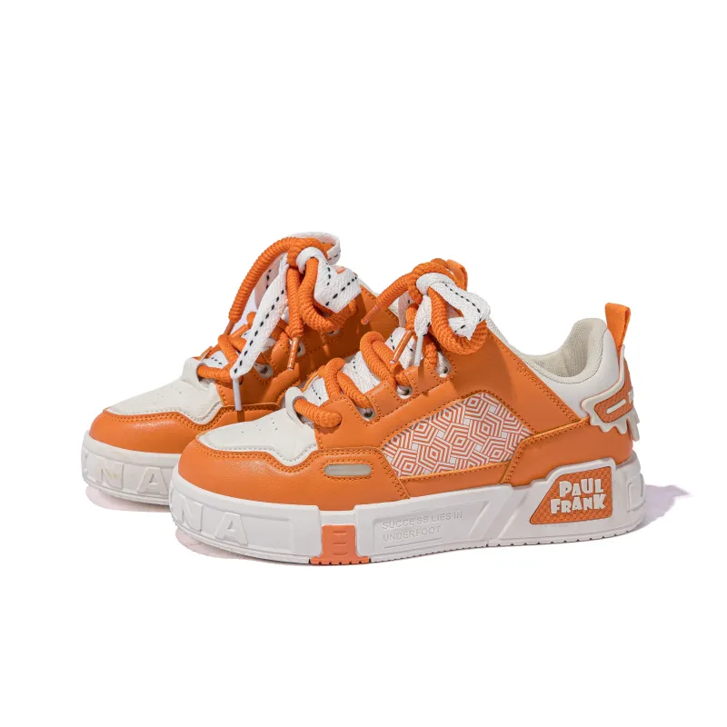 PAUL FRANK Slip Resistant, Abrasion Resistant, Lightweight Low Top Skateboard Shoes Unisex-6