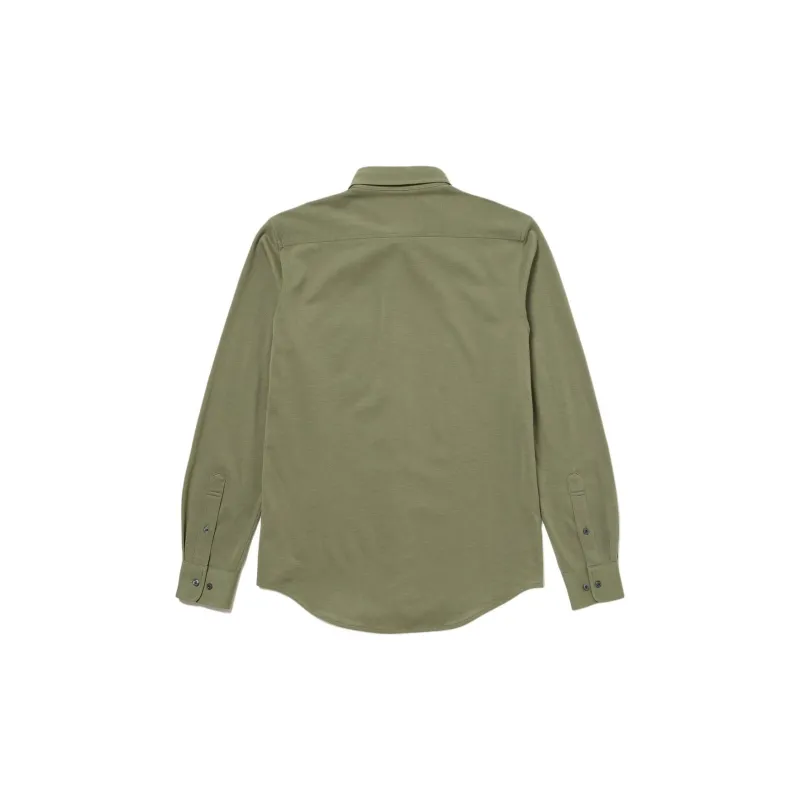 LACOSTE Shirt Men's Olive Green-1