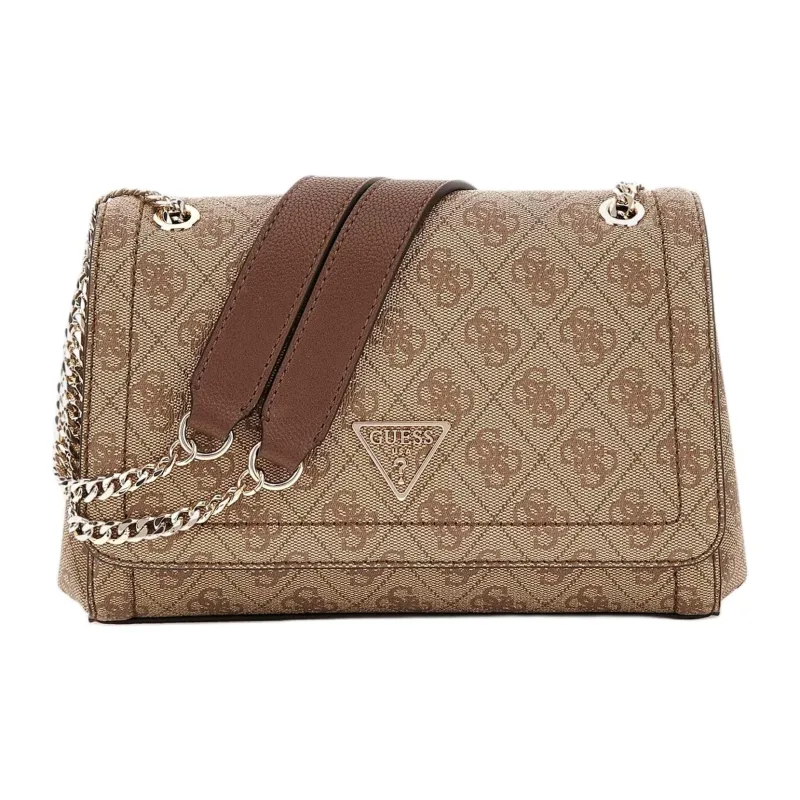 GUESS Polyurethane Crossbody Bag Shoulder Bag Women's Beige-0