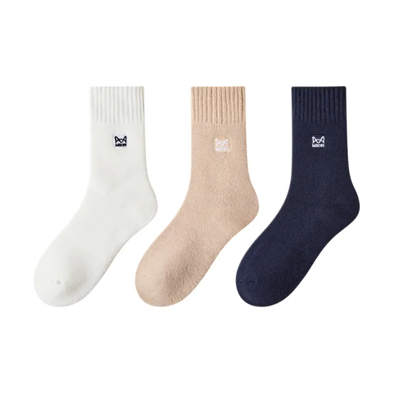MIIOW Mid Calf Socks Unisex Combo Set-20
