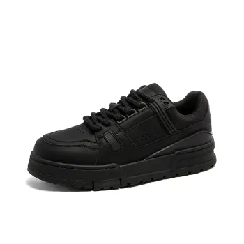 V ZERO FIVE Low Top Skateboard Shoes Unisex Black
