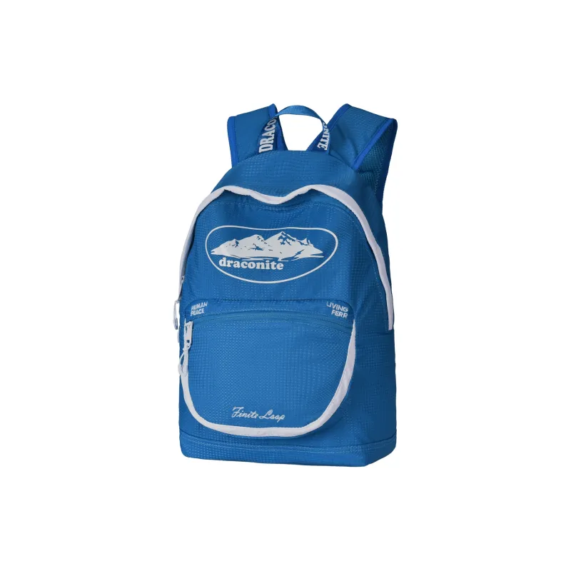 FINITE LOOP Recycled Material Backpack Unisex Blue-1