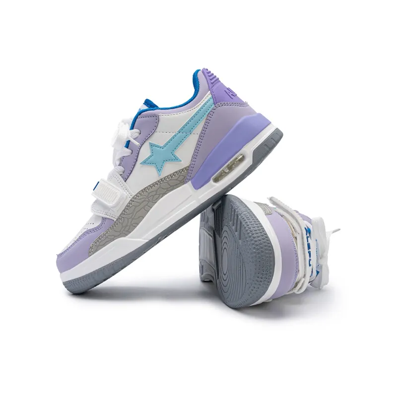 WELKIN&WZWJ Stars Collection White Sneakers Slip-Resistant Height Increasing Low-Top Skateboard Shoes Unisex-49