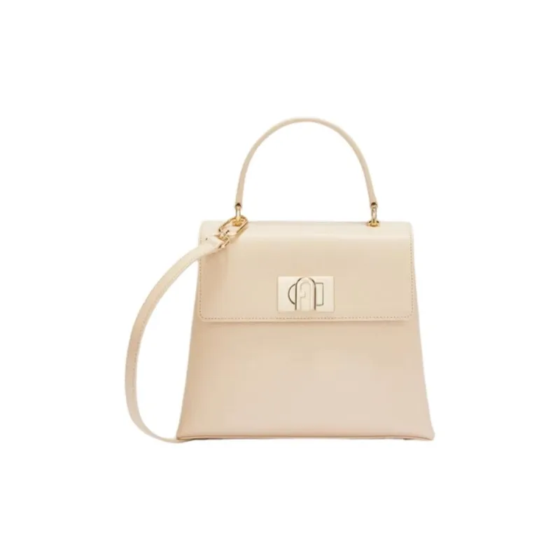 Furla 1927 Collection Cow Leather Shoulder Bag Crossbody Bag Handbag Small Size Women's Multicolor-0