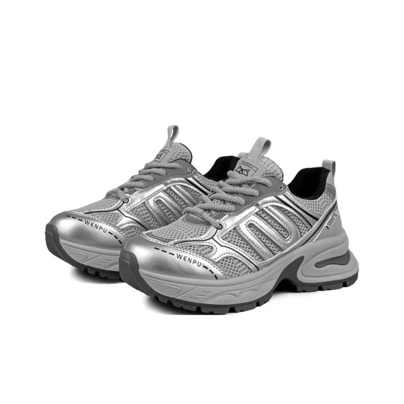 N6N8 Cushioning Lightweight Height Increasing Low-Top Chunky Sneakers Women's-7