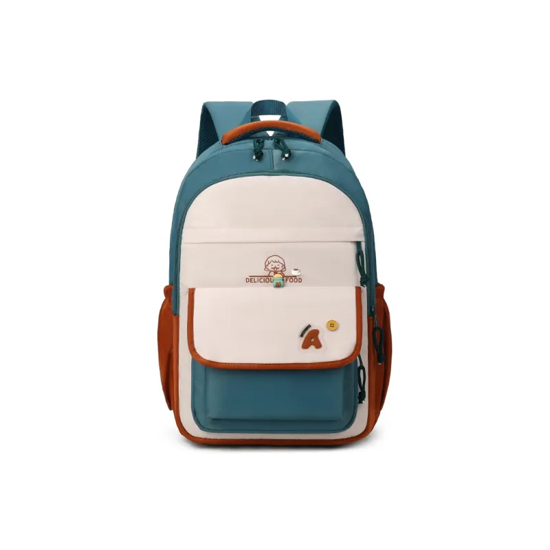 MOK Polyester Backpack Regular Women's Multicolor-5