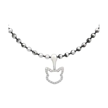 ICEWALD 925 Sterling Silver 18K Gold Plated Diamond Pendants Unisex Silver