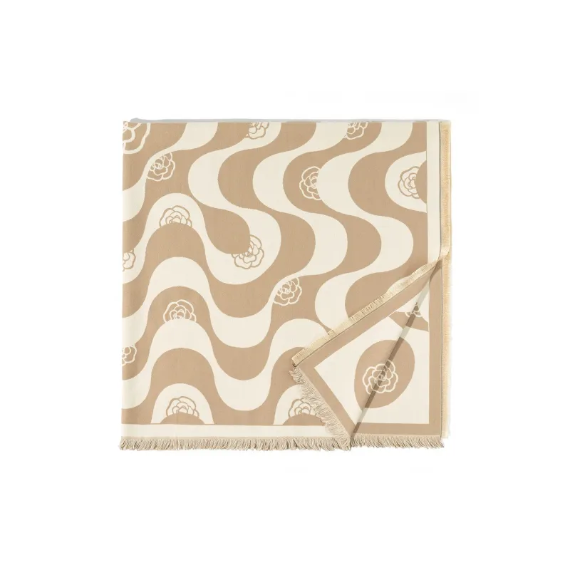 Shanghai Story Polyester Knit Scarves Women's-20
