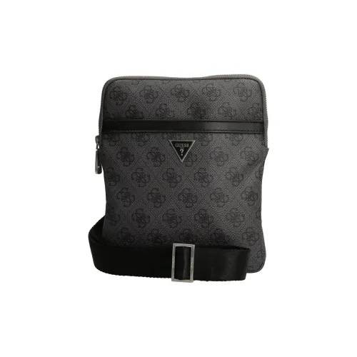 GUESS PU Polyurethane Crossbody Bag, Shoulder Bag Men
s Dark Gray