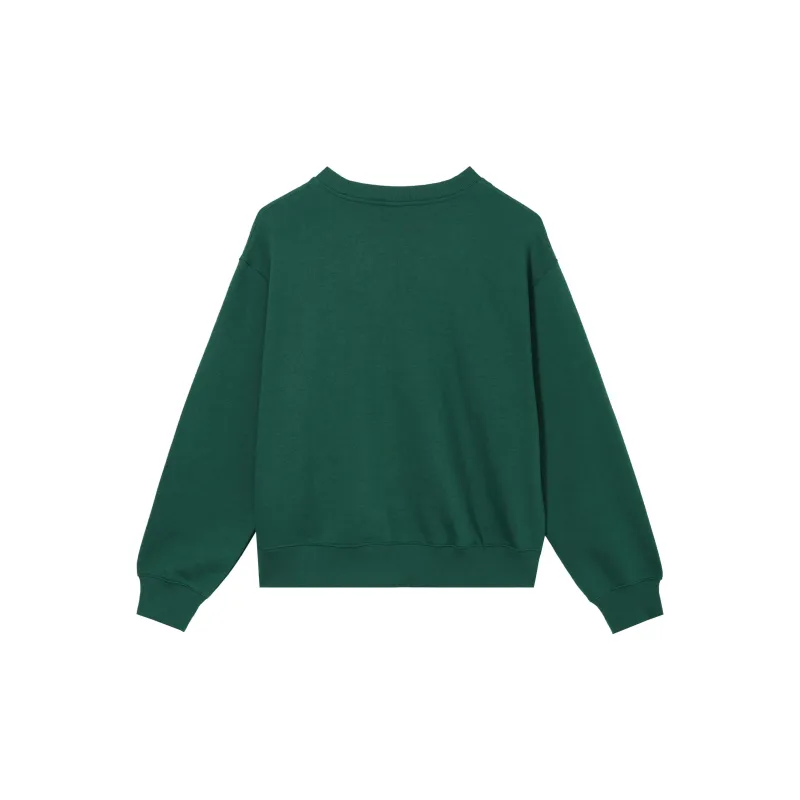 New Balance Sweatshirt Women's Green-1