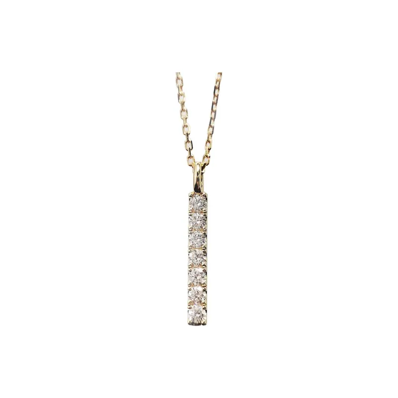 ICEWALD 18K Gold Diamonds Necklaces Unisex Gold-0