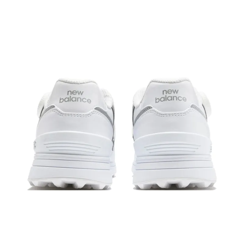 New Balance NB 574 Anti Slip Wear Resistant Low Top Golf Shoes Women's White-3