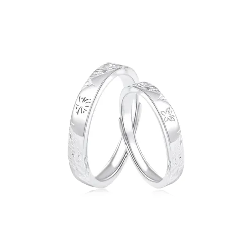SHOIIIW S999 Fine Silver Rings Unisex