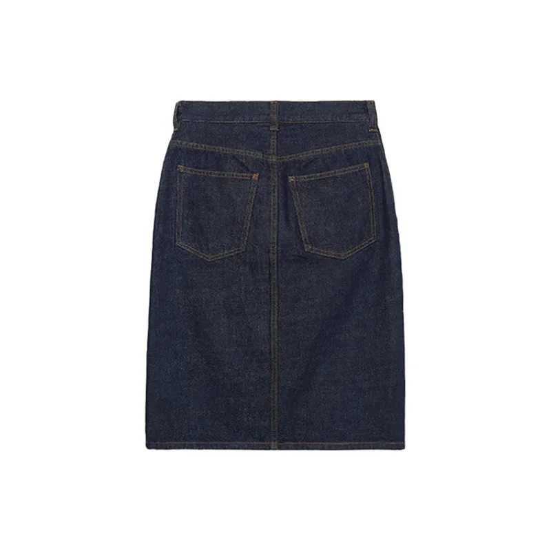 IMMI Denim Short Skirts Women's Navy Blue-1