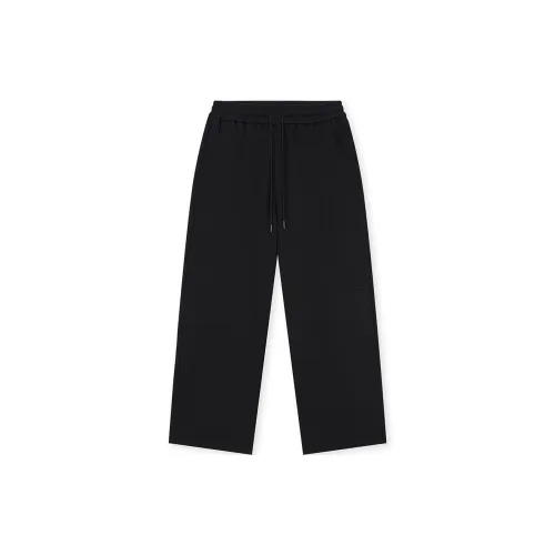BONELESS Casual Pants Unisex Active Black Color