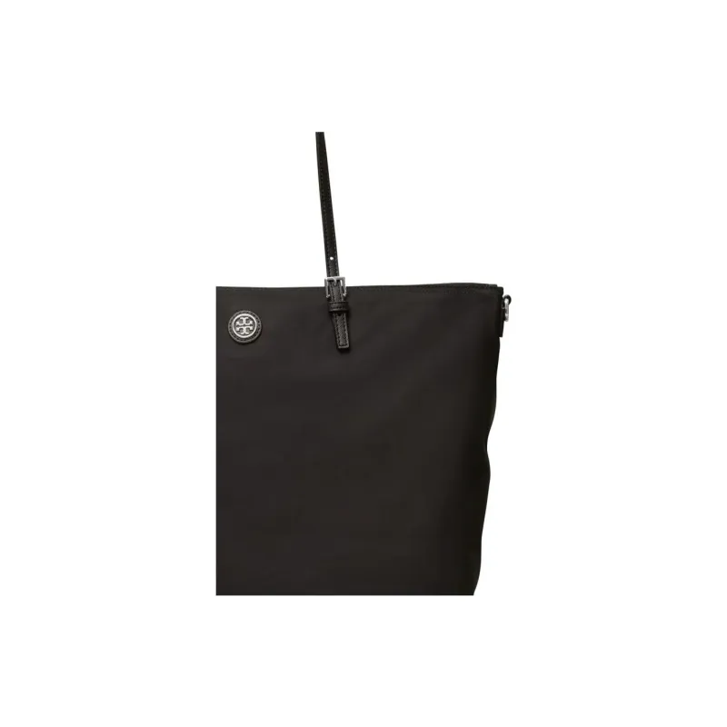 TORY BURCH Fabric Tote Bag, Shopping Bag, Crossbody Bag, Shoulder Bag Women's Black-3