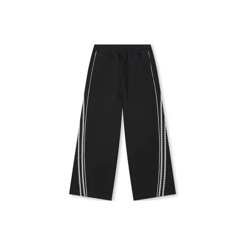 BONELESS Casual Pants Unisex Black