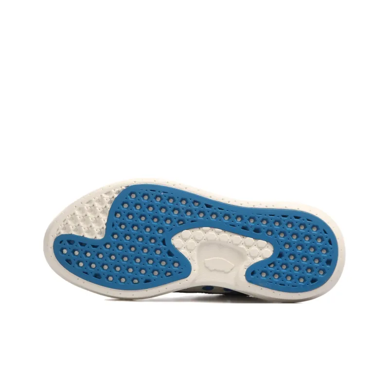 Vans Old Skool Collection Anti Slip Wear Resistant Low Top Casual Shoes Women's White Blue-3