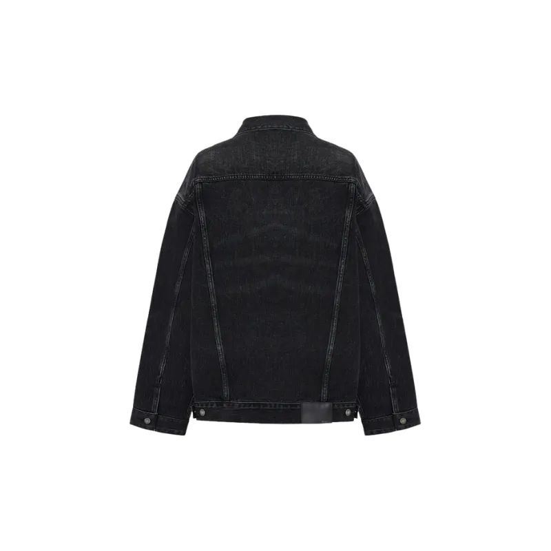 MOCO Denim Jacket Women's Denim Black-1