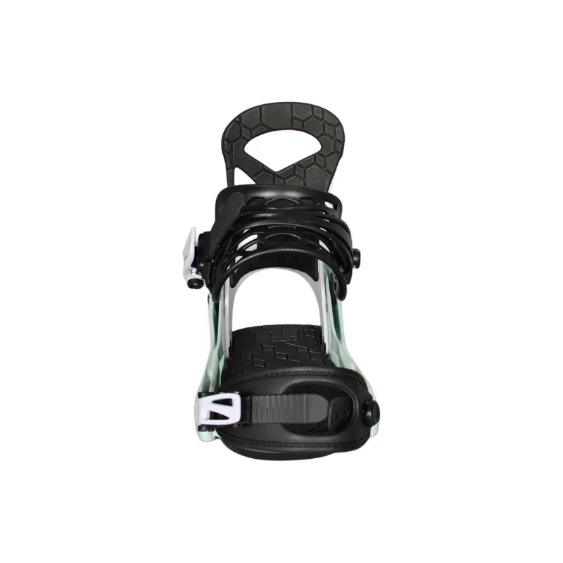 BURTON SMALLS RE FLEX Single Snowboard Ski Bindings Kids' Mint White-2