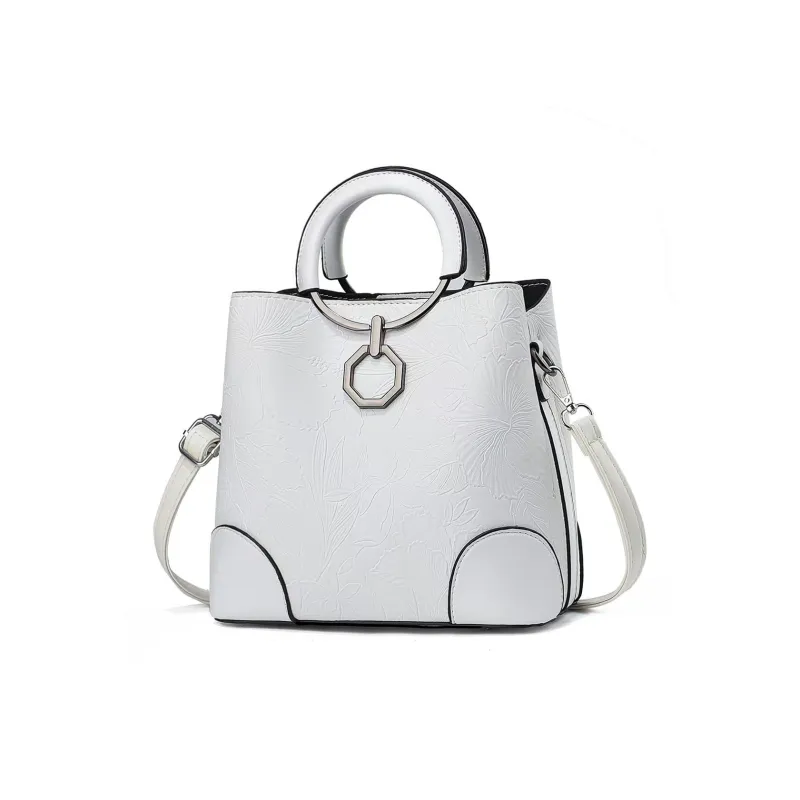 REDOO PU Shoulder Bag, Crossbody Bag, Handbag Regular Women's Black/Gray/Khaki/Green/Maroon/Pink/White-19