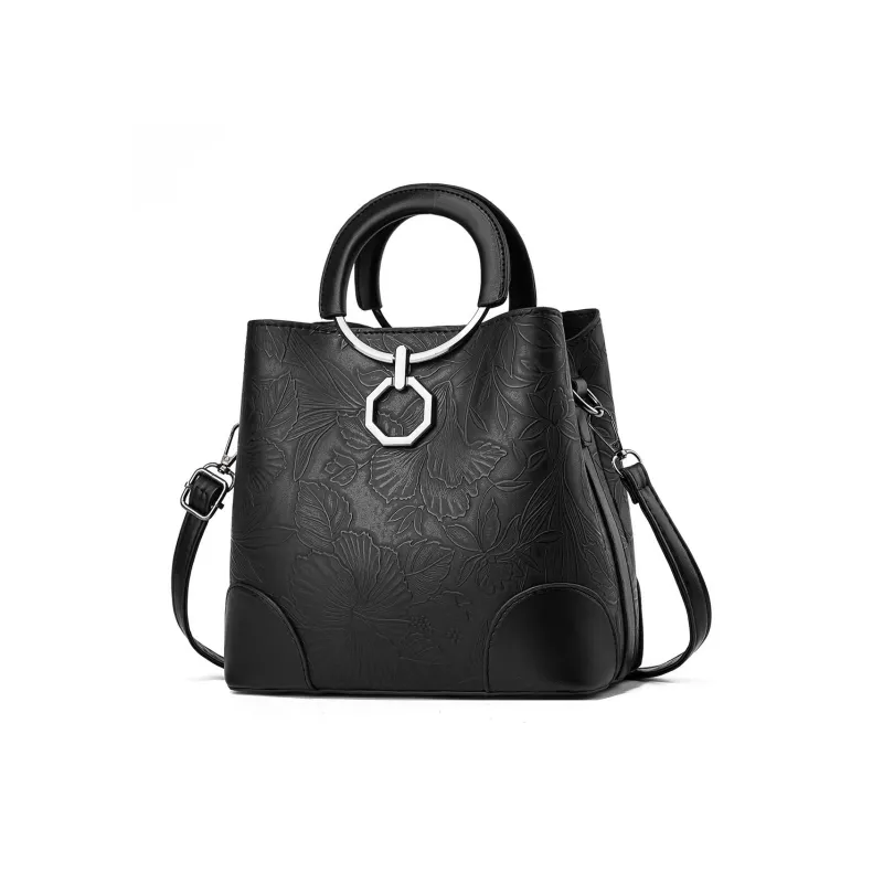 REDOO PU Shoulder Bag, Crossbody Bag, Handbag Regular Women's Black/Gray/Khaki/Green/Maroon/Pink/White-1