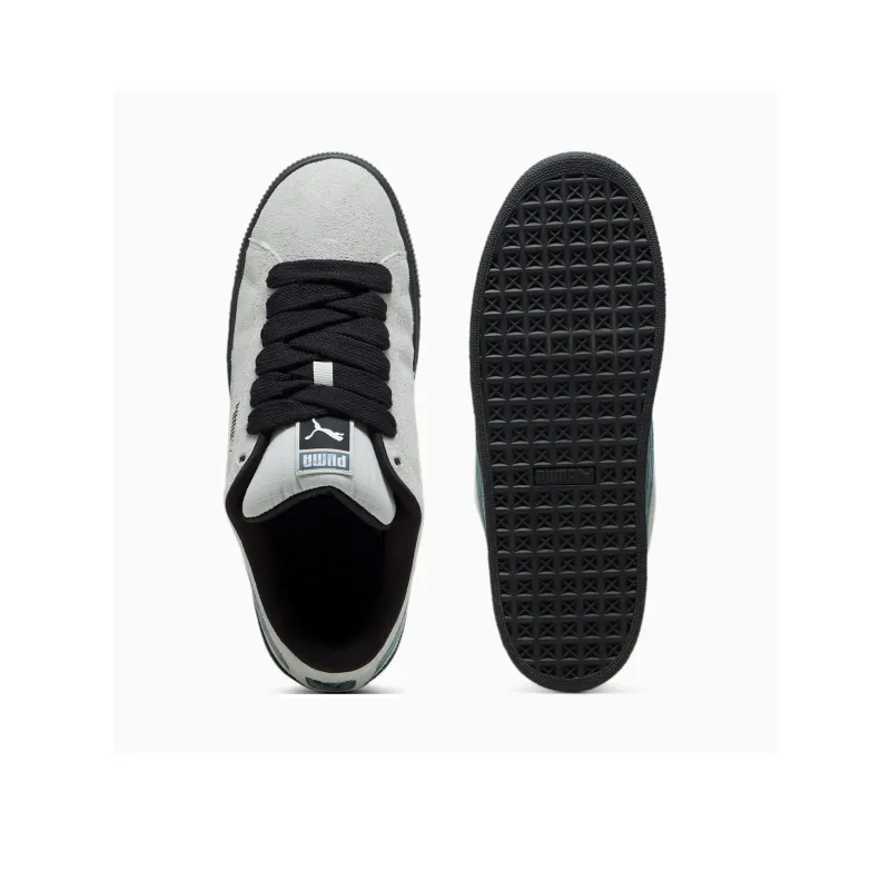 PUMA Suede XL Anti Slip Wear Resistant Low Top Skateboard Shoes Unisex Gray Black-3