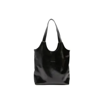 Three Blessings PU Small Square Bag Handbag, Shoulder Bag Medium Size Women's Brown/Black
