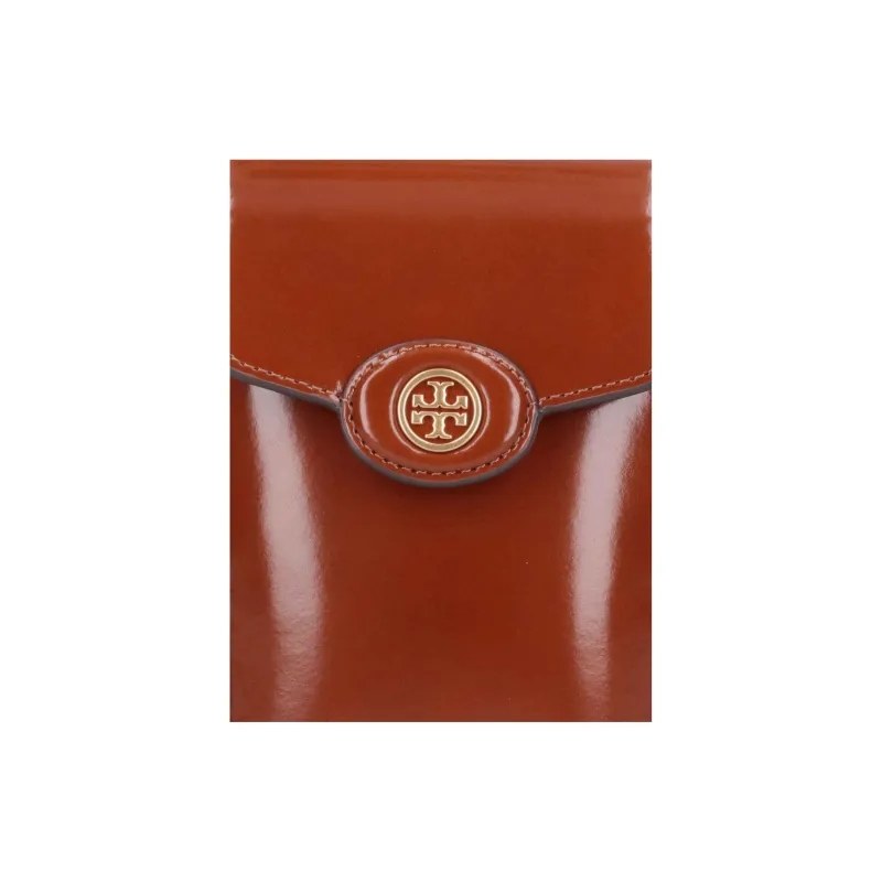 TORY BURCH Robinson Logo Plaque Phone Pouch-4