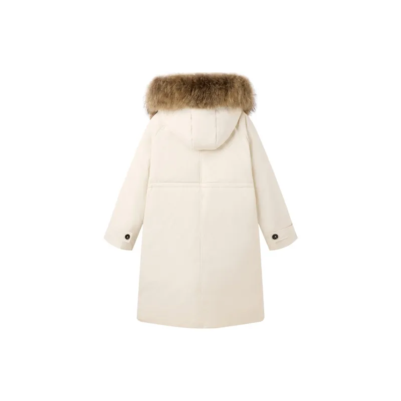 LEDIN Down Jacket Women's Winter Day White-1