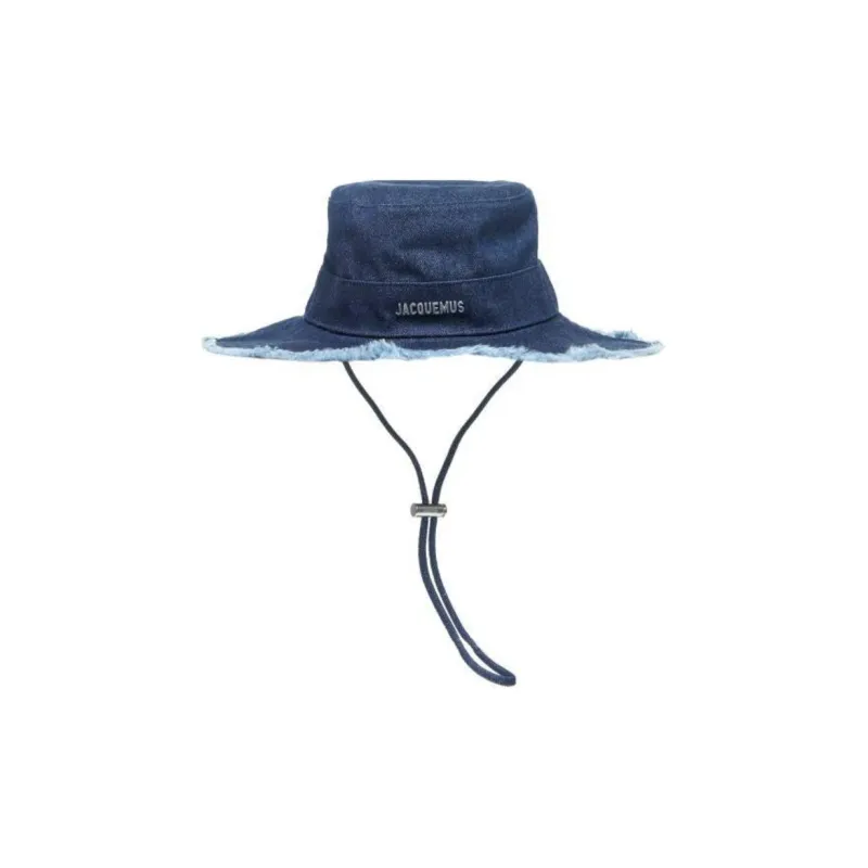 Jacquemus The Artichaut Logo Plaque Bucket Hat-0