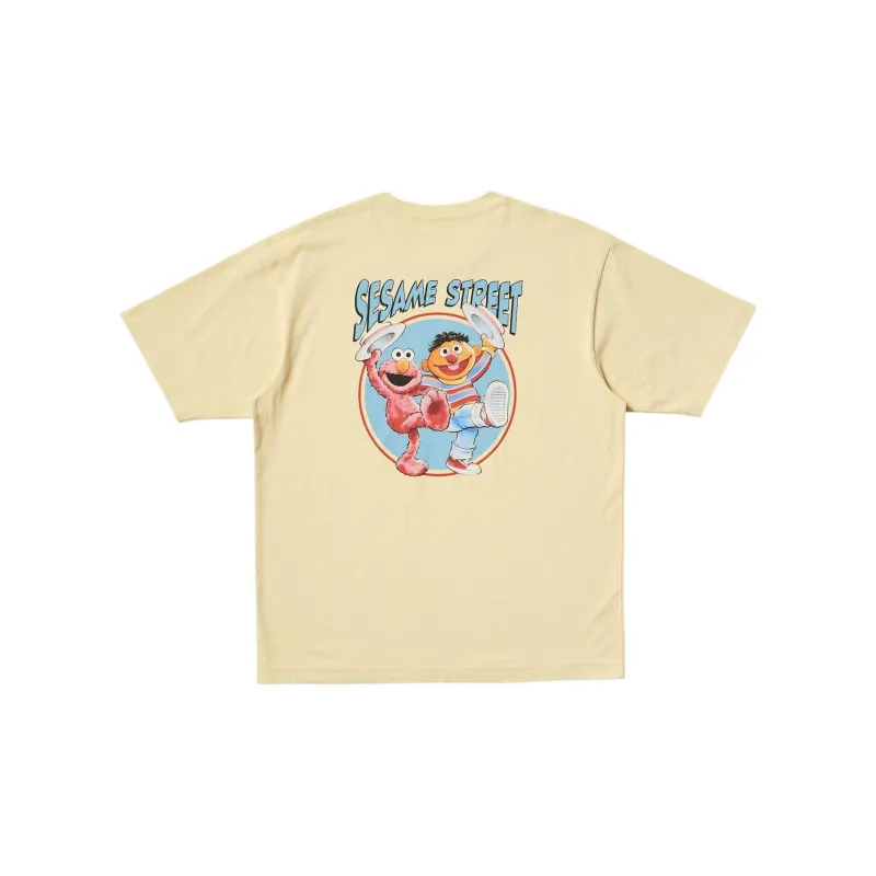 Sesame Street X UNIQLO Sesame Street Collaboration T Shirts Unisex Yellow-1