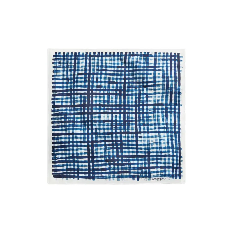 Bottega Veneta Silk Scarves Women's Blue-0