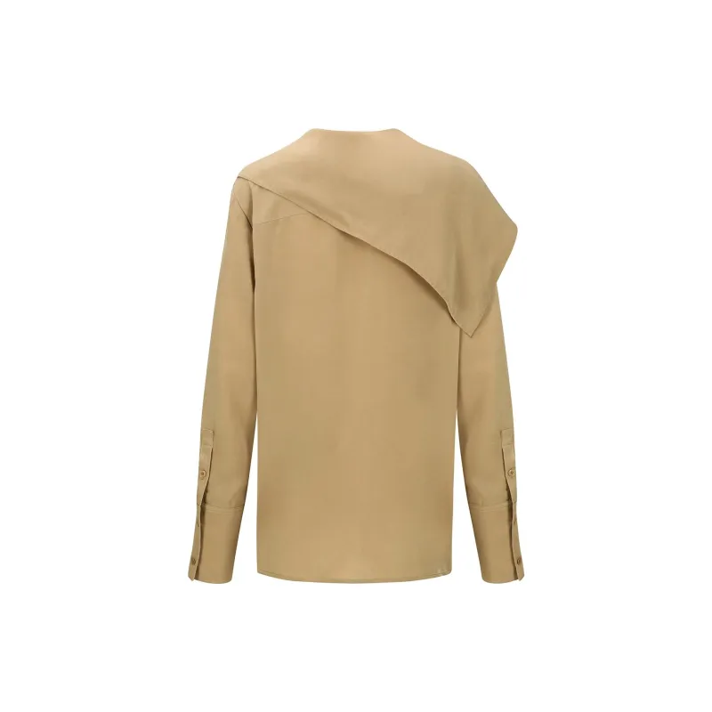 YCH FW24 Shirt Women's BEIGE/Light Umber-1