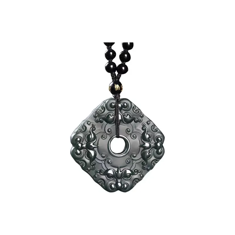 Cuizu Hetian Jade Necklaces Green Jade Unisex-0