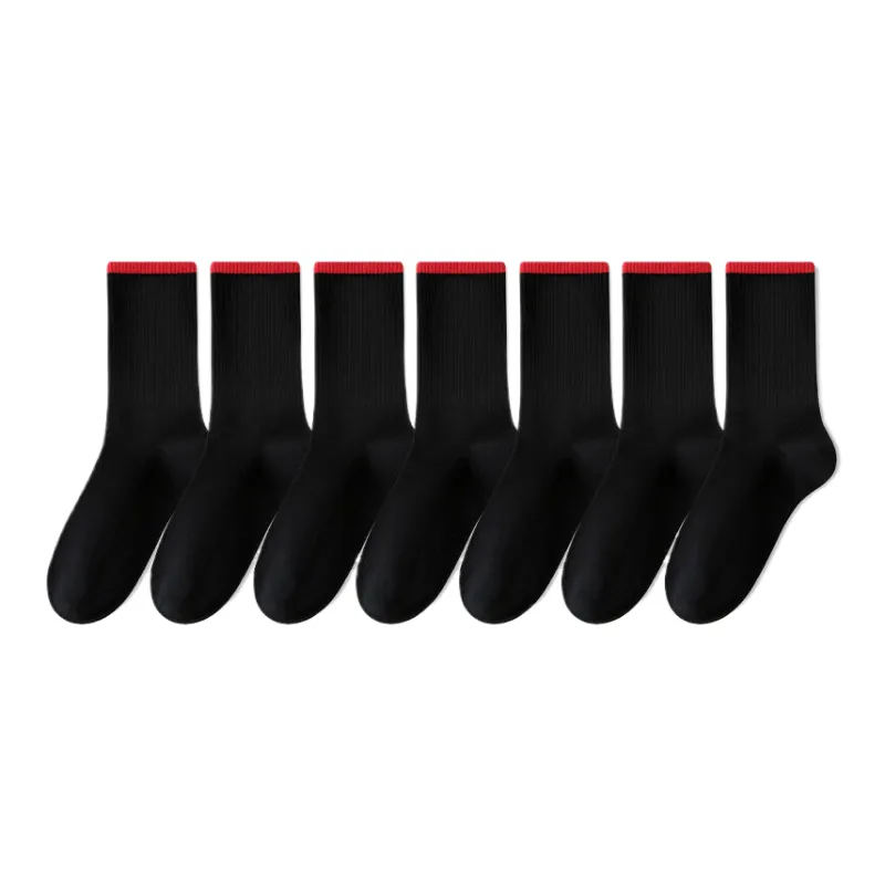 Lan Miao Mid Calf Socks Women's 7 Pack-7