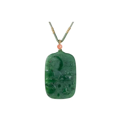 JIAHAOJADE Hetian Jade Necklaces Jasper Unisex