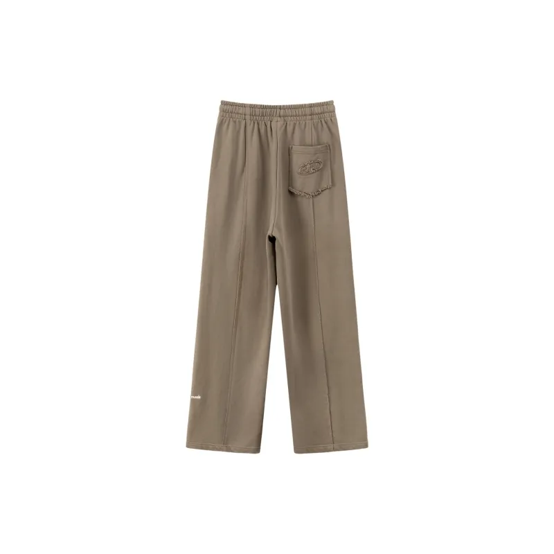 CHUU Casual Pants Women's Mustard Green-1