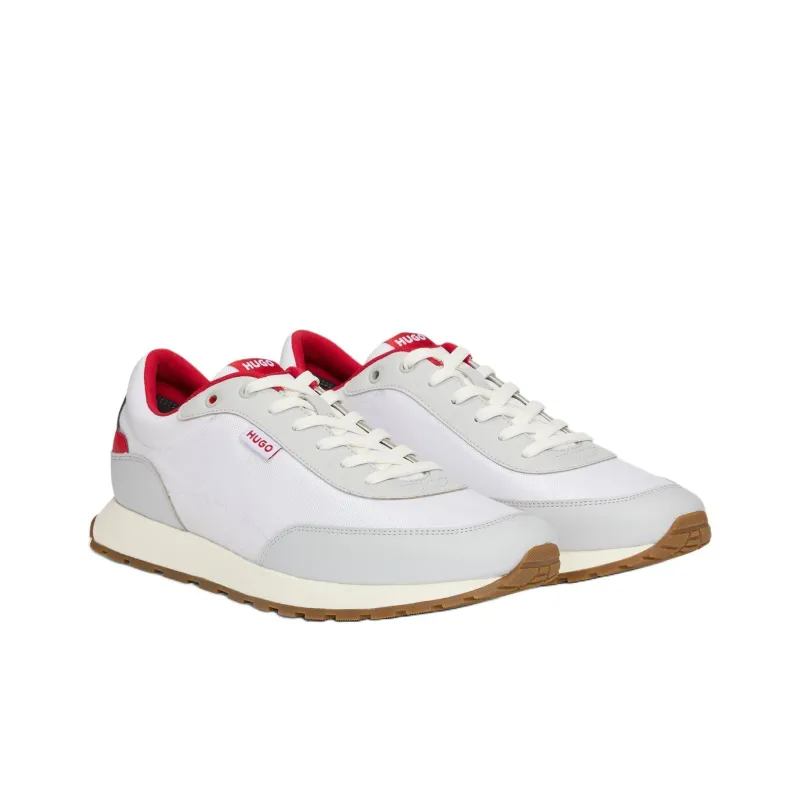 HUGO BOSS Menswear Low Top Casual Shoes Men's White-2