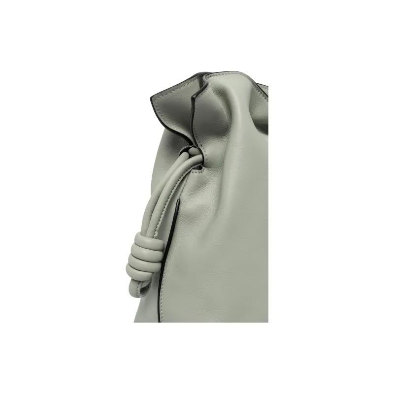 LOEWE Flamenco Clutch In Nappa Calfskin Ash Grey-3