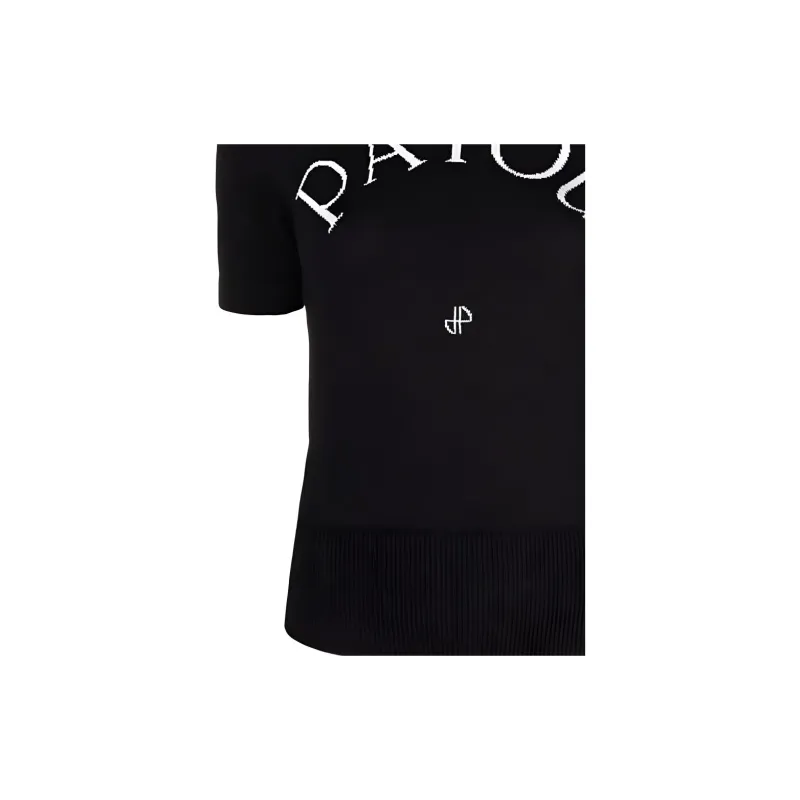 Patou Logo jacquard Knitted Top-4