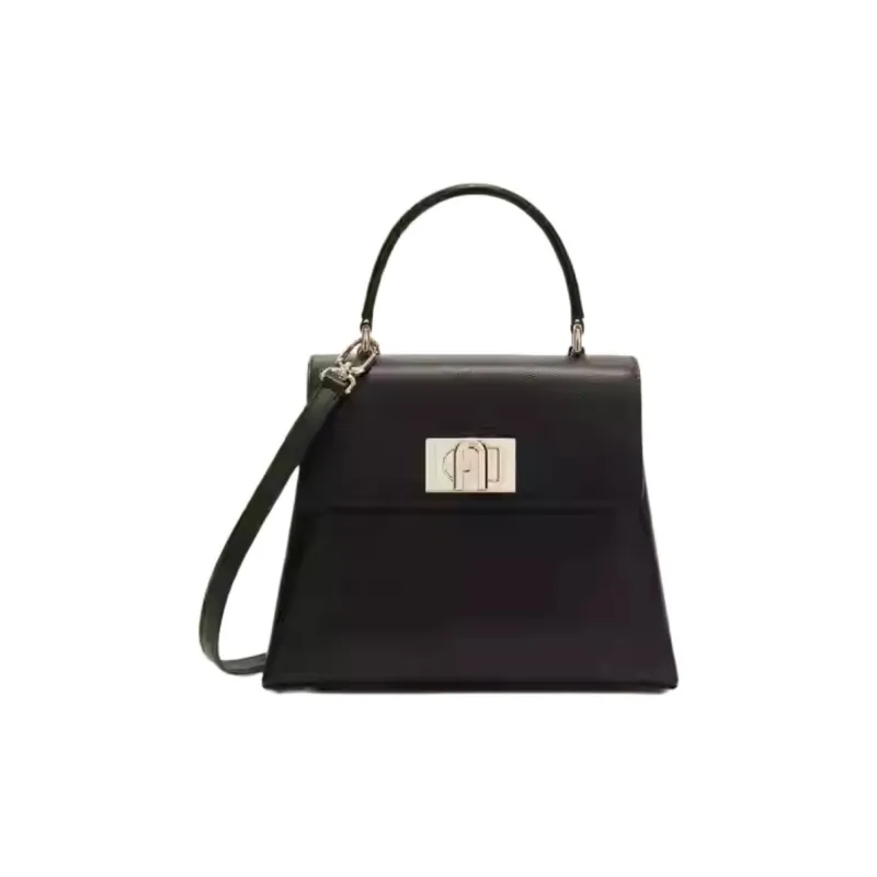 Furla 1927 Collection Cow Leather Shoulder Bag Crossbody Bag Handbag Small Size Women's Multicolor-1