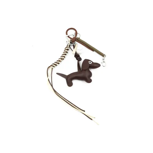 YUESIHUI Leather Puppy Decorative Item Women's Multicolor