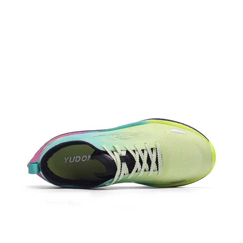 YUDONG Low Top Running Shoes Men's Peony Peach-5