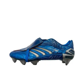 Adidas Predator Absolute Anti Slip Wear Resistant Soccer Shoes Unisex Blue