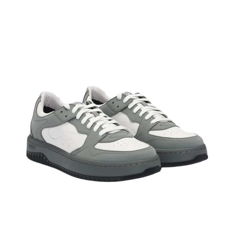 HUGO BOSS Low Top Skateboard Shoes Men's Gray-2